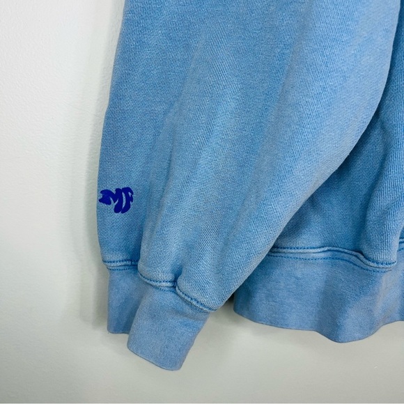The Mayfair Group Language of the Universe Crewneck in Blue Oversized size S/M - Picture 4 of 8